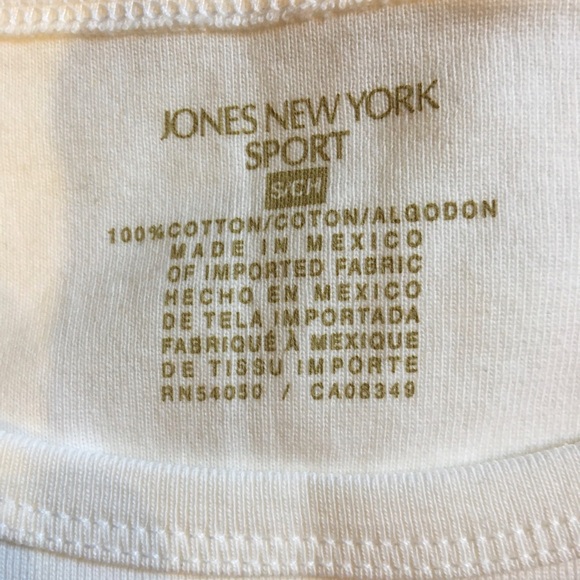 NWT Columbia Sportswear navy tee and white Jones New York long sleeve tee - Picture 7 of 9